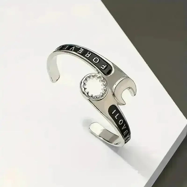 Punk Wrench Shape Cuff Bracelet - Bear Hugs