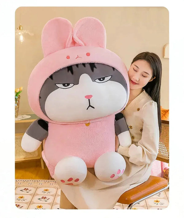 Purrfectly Cat Transformational Cat Plushie - Bear Hugs
