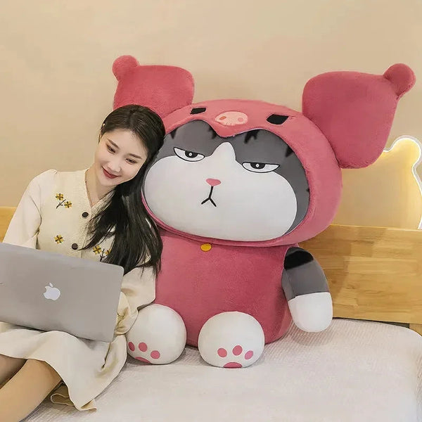 Purrfectly Cat Transformational Cat Plushie - Bear Hugs