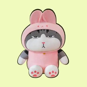 Purrfectly Cat Transformational Cat Plushie - Bear Hugs