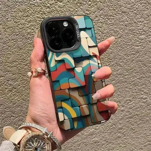 Puzzle Style Phone Case Case (For iPhones) - Bear Hugs
