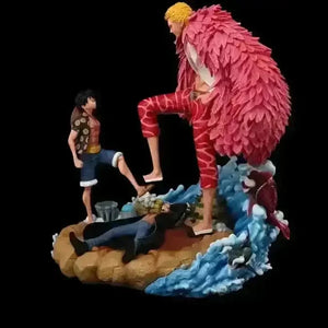 PVC Donquixote vs Luffy Action Figurine (21cm) - Bear Hugs