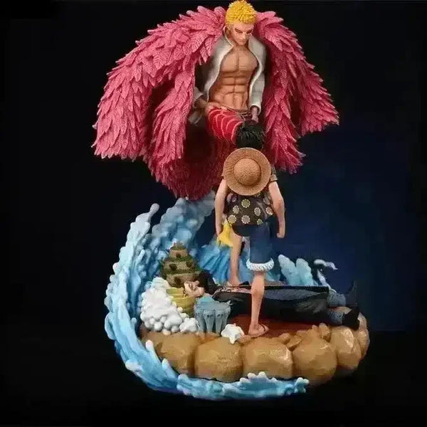 PVC Donquixote vs Luffy Action Figurine (21cm) - Bear Hugs