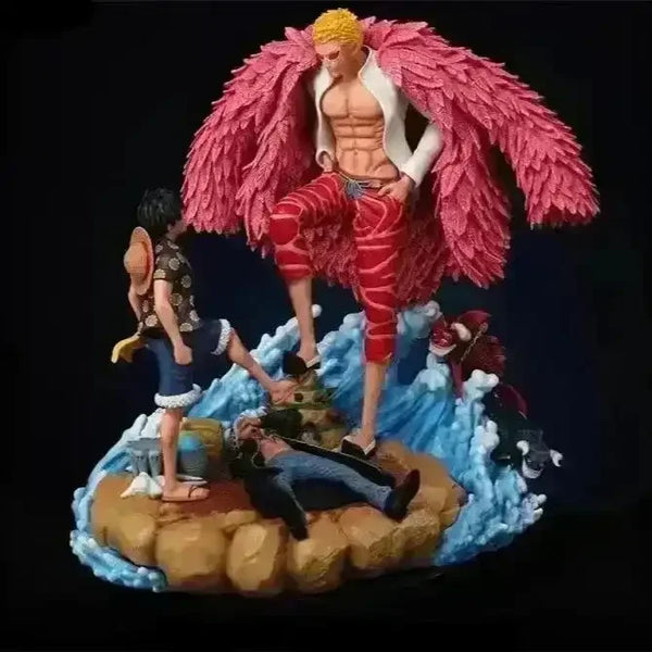 PVC Donquixote vs Luffy Action Figurine (21cm) - Bear Hugs