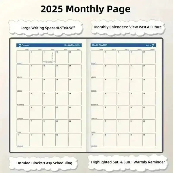 QS 2025 Daily Planner - Bear Hugs