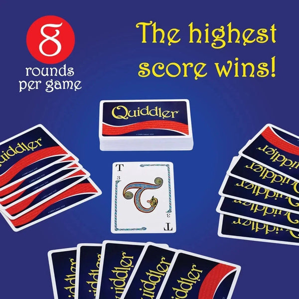 Quiddler Board Game - Bear Hugs