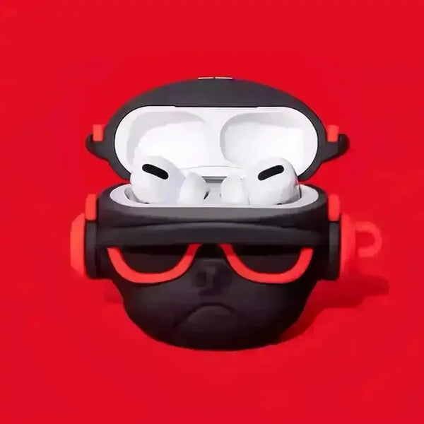 Quirky Bulldog Case (For Airpods) - Bear Hugs