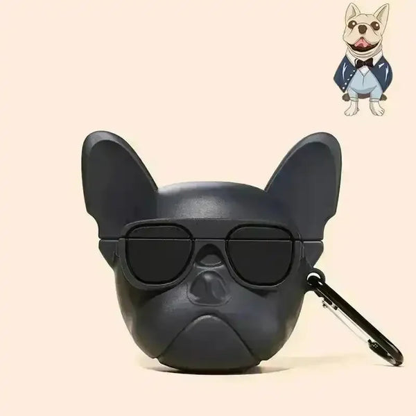 Quirky Bulldog Case (For Airpods) - Bear Hugs