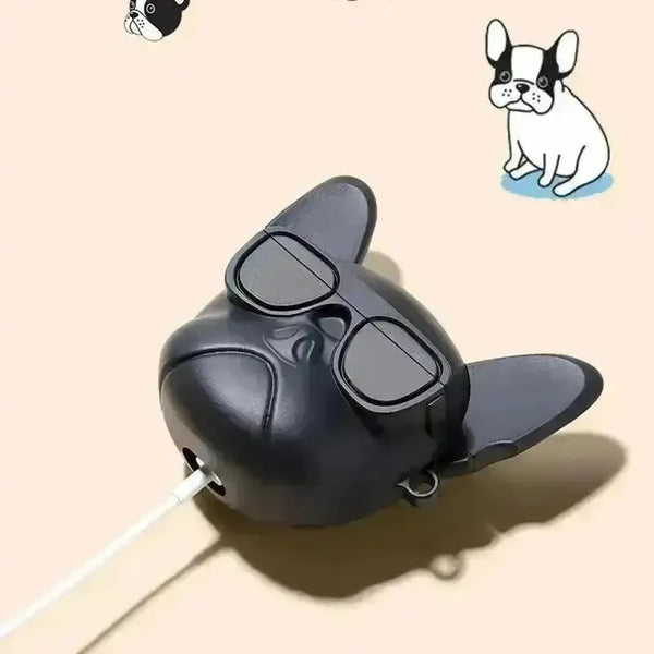 Quirky Bulldog Case (For Airpods) - Bear Hugs