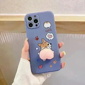 Quirky Dog Phone Case (For iPhone) - Bear Hugs