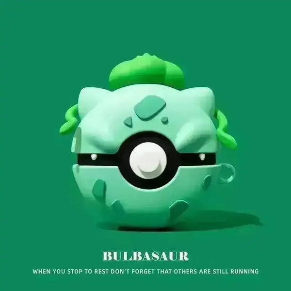 Quirky Pokeball Theme Case (For Airpods) - Bear Hugs