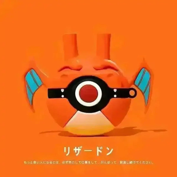 Quirky Pokeball Theme Case (For Airpods) - Bear Hugs