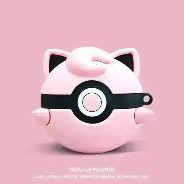 Quirky Pokeball Theme Case (For Airpods) - Bear Hugs