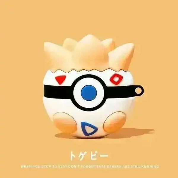 Quirky Pokeball Theme Case (For Airpods) - Bear Hugs