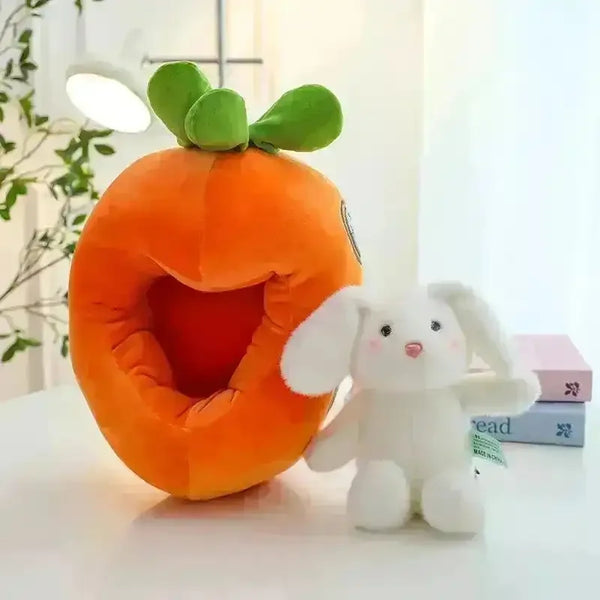 Racing Carrot Car Bunny Plush Toy - Bear Hugs