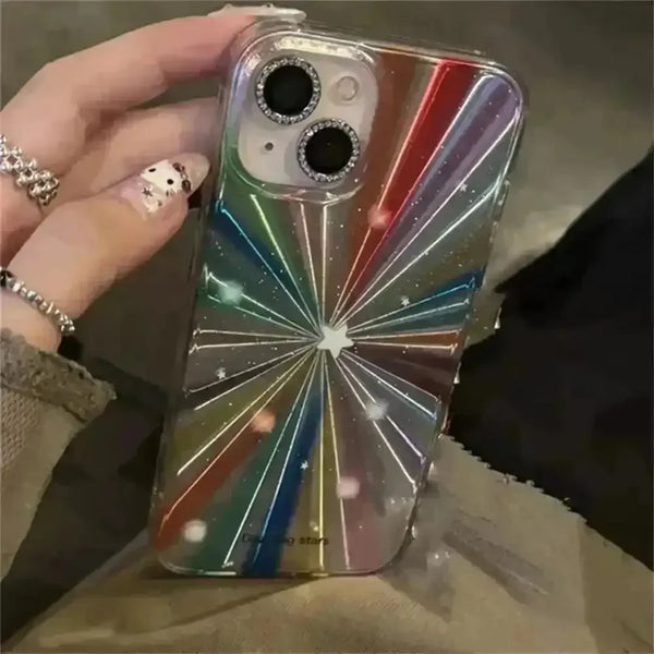 Radiant Glitter Star Phone Case (For iPhones) - Bear Hugs
