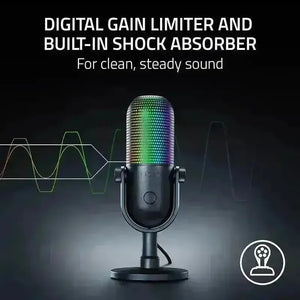 Razer Seiren V3 Chroma RGB Supercardioid Condenser Mic - Bear Hugs