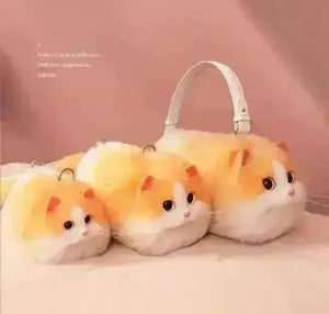 Realistic Handmade Cat Plush Handbag - Bear Hugs
