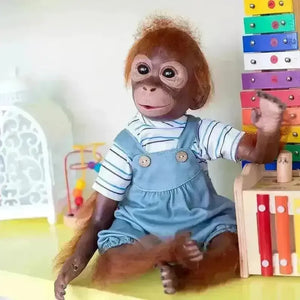 Realistic Orangutan Monkey Doll (55 cm) - Bear Hugs