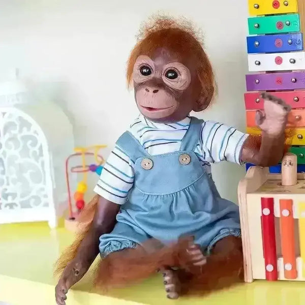 Realistic Orangutan Monkey Doll (55 cm) - Bear Hugs