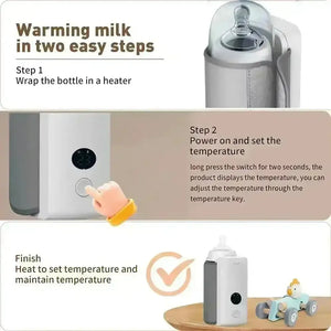 Rechargeable Portable Baby Bottle Warmer - Bear Hugs