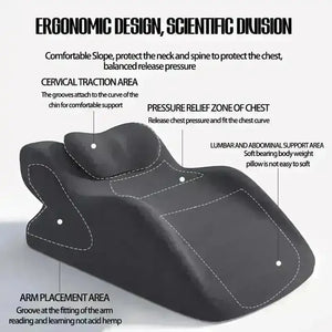 RelaxMe Ergonomic Memory Foam Pillow - Bear Hugs