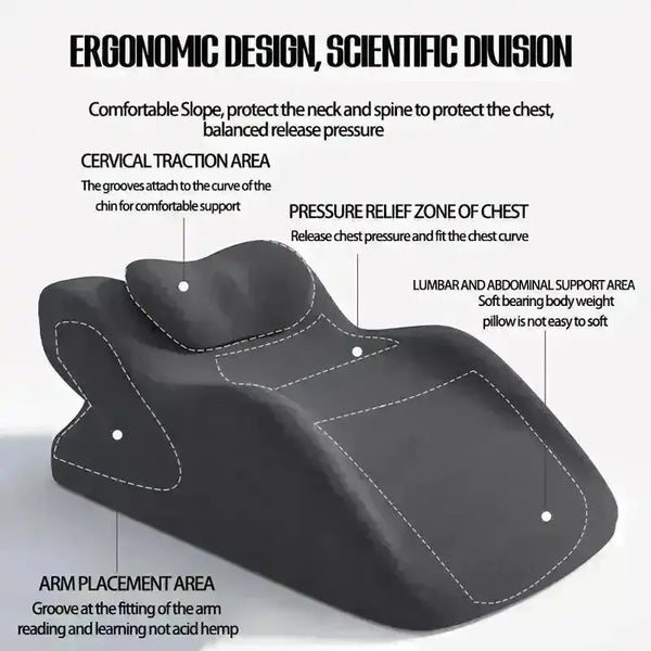 RelaxMe Ergonomic Memory Foam Pillow - Bear Hugs