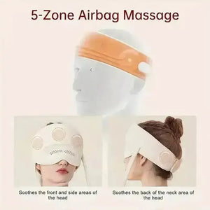 RelaxMe Luxury Head and Eye Massager - Bear Hugs