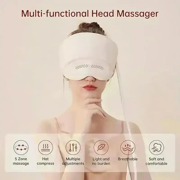 RelaxMe Luxury Head and Eye Massager - Bear Hugs