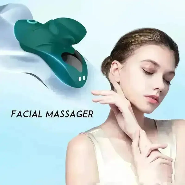 RelaxMe Rechargeable Face & Neck Massager - Bear Hugs