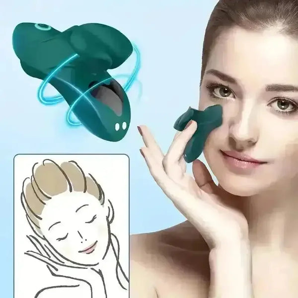 RelaxMe Rechargeable Face & Neck Massager - Bear Hugs