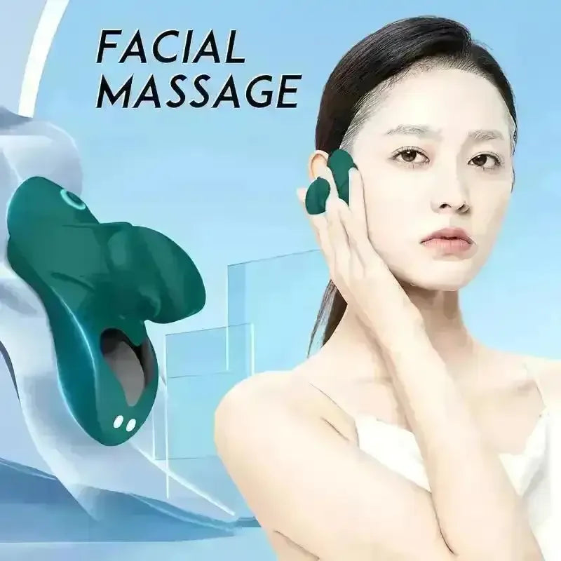 RelaxMe Rechargeable Face & Neck Massager - Bear Hugs