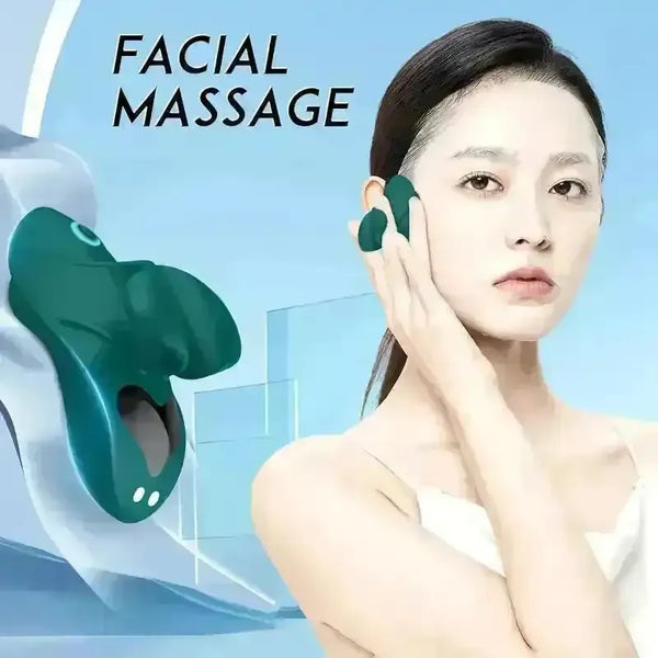 RelaxMe Rechargeable Face & Neck Massager - Bear Hugs