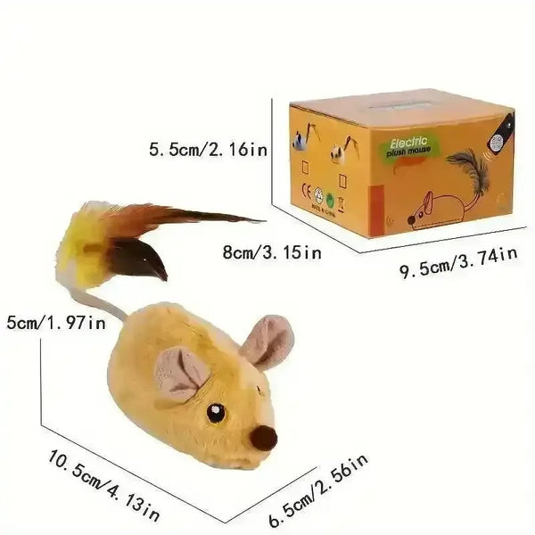 Remote-Controlled Mouse Cat Chase Toy - Bear Hugs