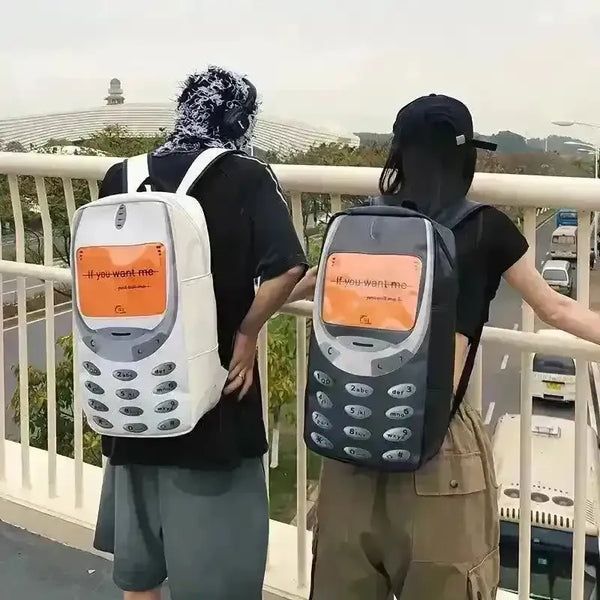 Retro 3310 Mobile Phone Shaped Backpack - Bear Hugs