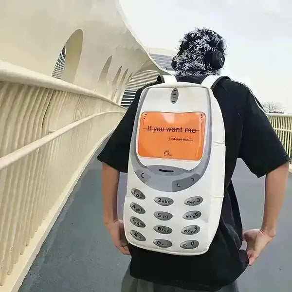 Retro 3310 Mobile Phone Shaped Backpack - Bear Hugs