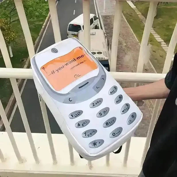 Retro 3310 Mobile Phone Shaped Backpack - Bear Hugs