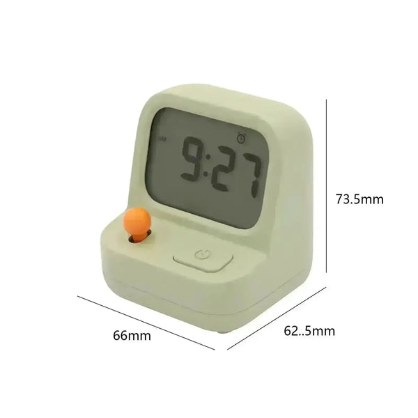 Retro Arcade Style Alarm Clock - Bear Hugs