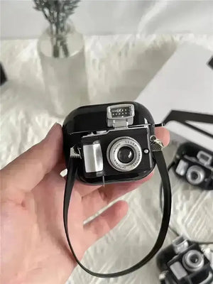 Retro Camera Earphone Case (For Airpods) - Bear Hugs