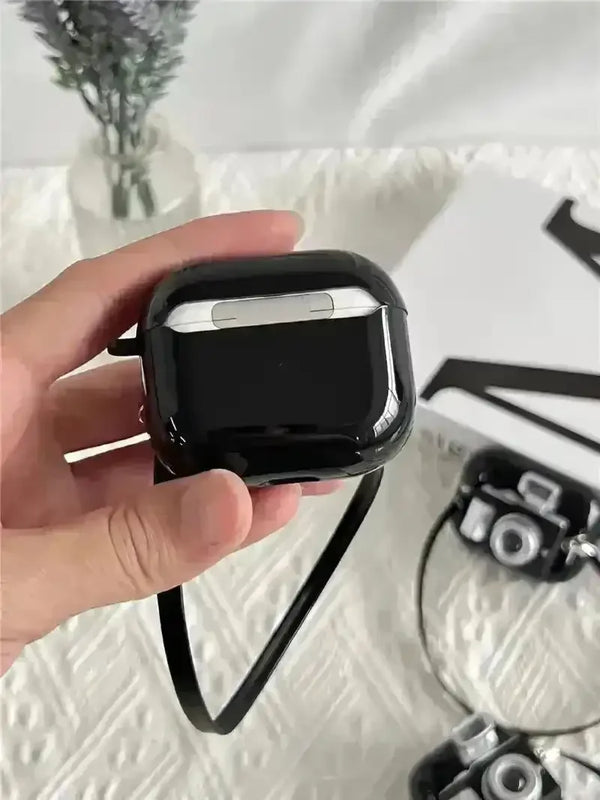 Retro Camera Earphone Case (For Airpods) - Bear Hugs