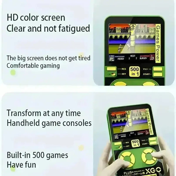 Retro Game Power Bank (5000 mAh) - Bear Hugs