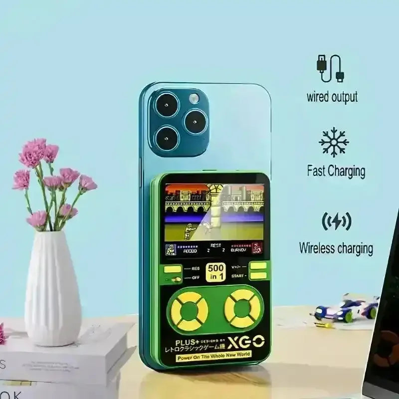 Retro Game Power Bank (5000 mAh) - Bear Hugs