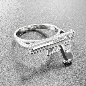 Retro Punk Pistol Ring - Bear Hugs