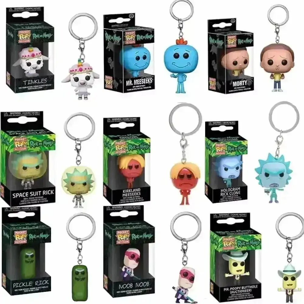Rick and Morty Pocket Pop Keychain - Bear Hugs