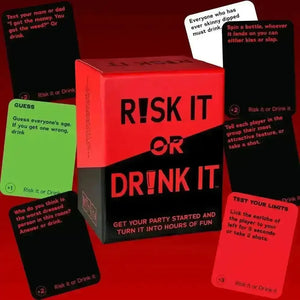 Risk It or Drink It Card Game - Bear Hugs