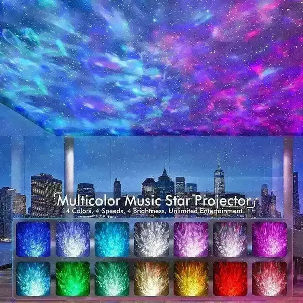 Rossetta Dino Egg Galaxy Projector Lamp - Bear Hugs