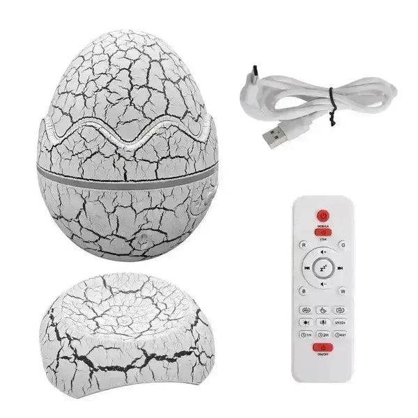 Rossetta Dino Egg Galaxy Projector Lamp - Bear Hugs
