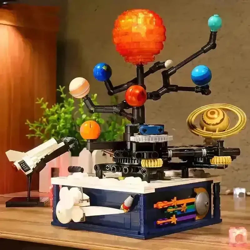 Rotating Solar System Building Blocks Set - Bear Hugs