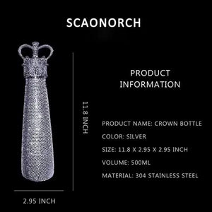 Royal Sparkle Vintage Crown Thermos (500 ml) - Bear Hugs