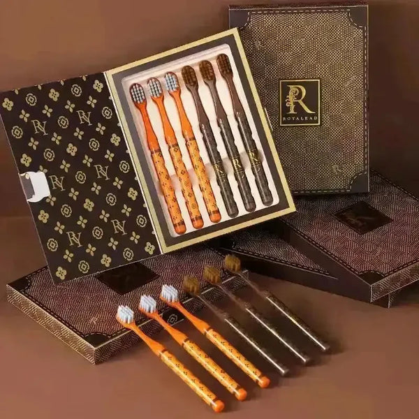 RY Monogrammed Luxury Toothbrush Set - Bear Hugs